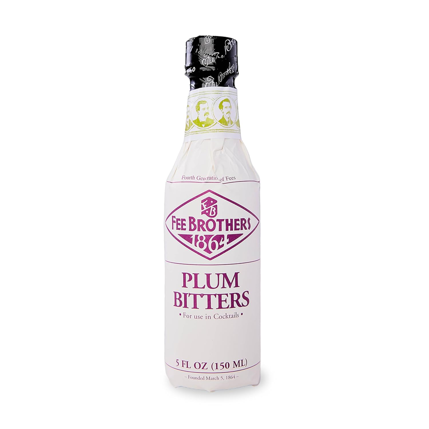 Plum Cocktail Bitters - Aromatic Mixer, Gluten-Free, Vegan, 5 oz