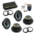 Harmony Audio 6.5 in Car Speakers & 4-Channel Amp Bundle - Civic Fit
