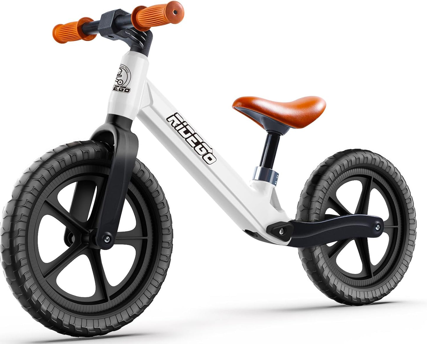 Ridego 12 Inch Balance Bike for Kids 2-6 Years Old Adventure