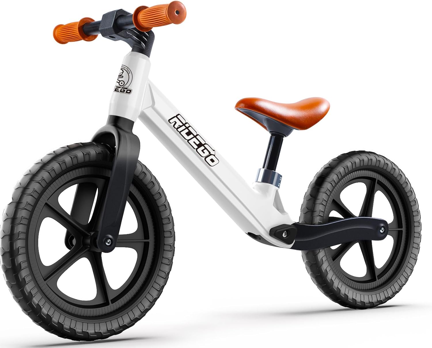 Ridego 12 Inch Balance Bike for Kids 2-6 Years Old Adventure
