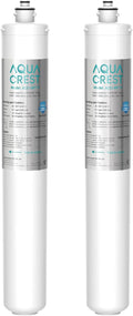 AQUA CREST I2000 Under Sink Water Filter Pack of 2 - 26K Gallons