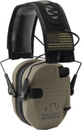 Walker's Standard Earmuffs Patriot-FDE - Slim Hearing Protection
