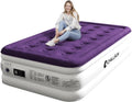 Twin Air Mattress Inflatable Airbed with Built in Pump - Quick Inflate