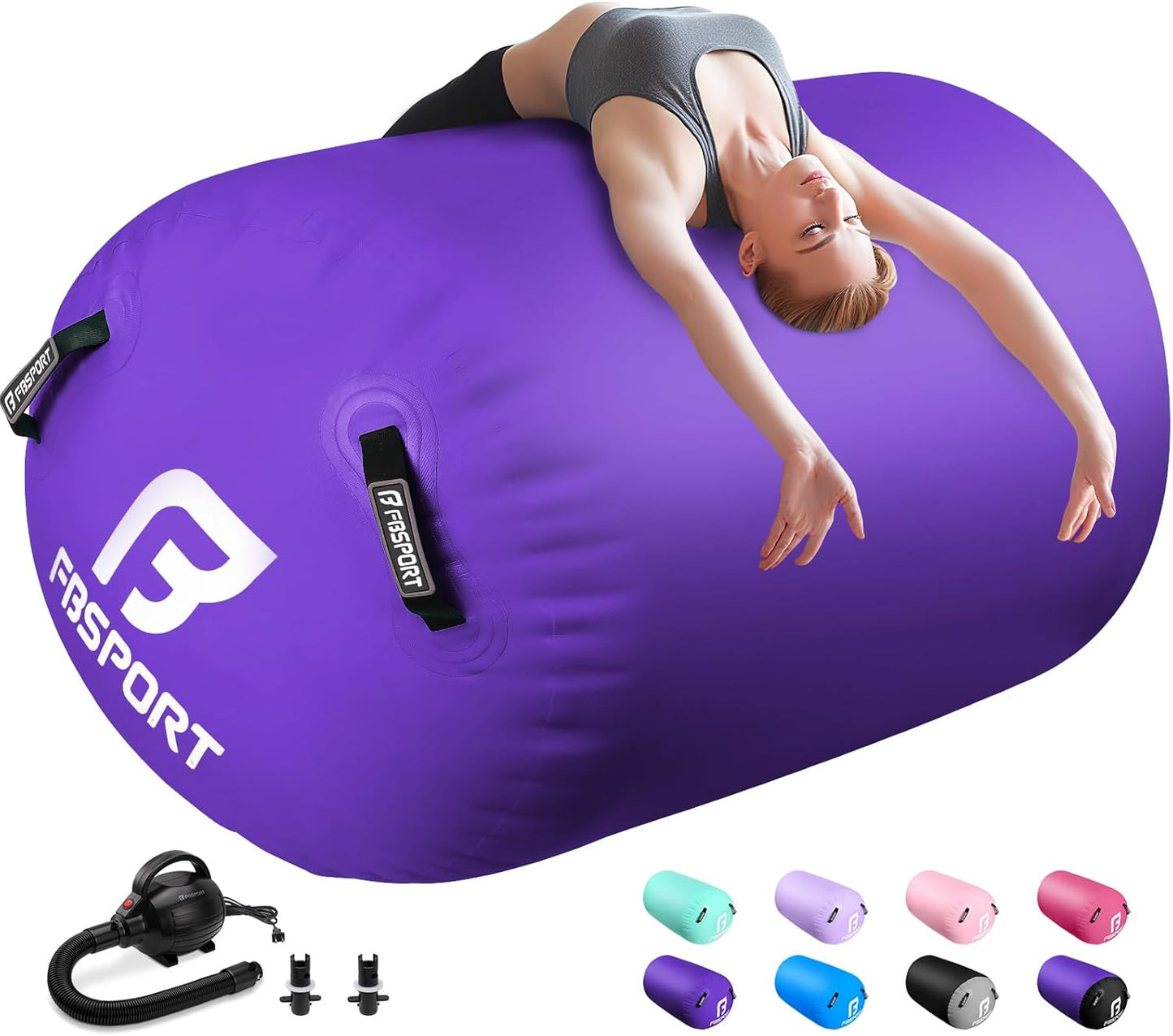 Air Roller Gymnastics Barrel for Training and Home Use