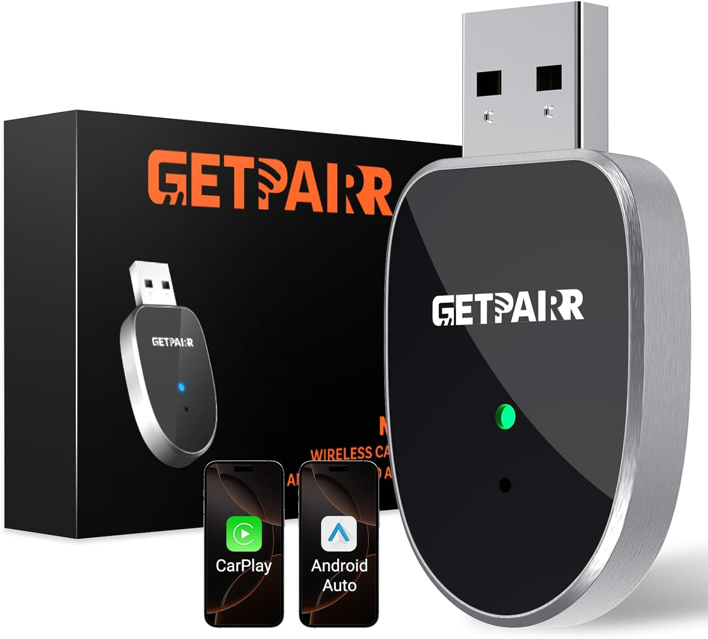 2-in-1 Wireless CarPlay & Android Auto Adapter for 2016+ Cars