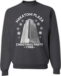 Ugly Christmas Sweater Crewneck Sweatshirt for Men & Women - Die Hard