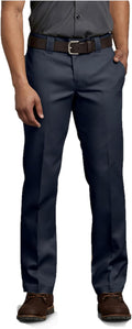 Dickies Mens 873 Slim Fit Work Pants - Durable, Low-Maintenance
