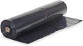 6 Mil Black Plastic Sheeting 40 ft x 100 ft - Heavy Duty Vapor Barrier
