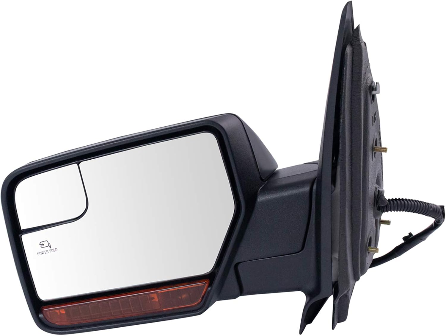 TRQ Driver Side Power Heated Memory Mirror for 2012-2014 Ford