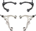 TRQ Front Control Arm with Ball Joint Set Compatible with 2009-2022