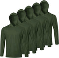 Men UPF 50+ Sun Protection Hoodie Long Sleeve T Shirts (Style MSJC)