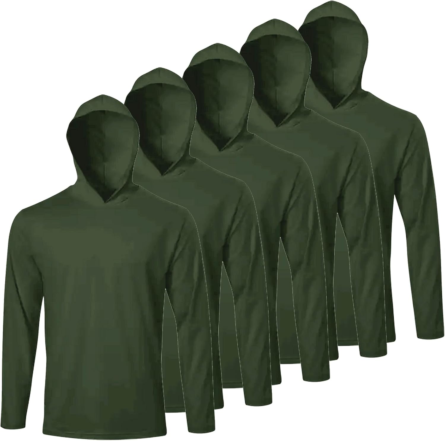 LeeHanTon Men UPF 50+ Sun Protection Hoodie for Activewear
