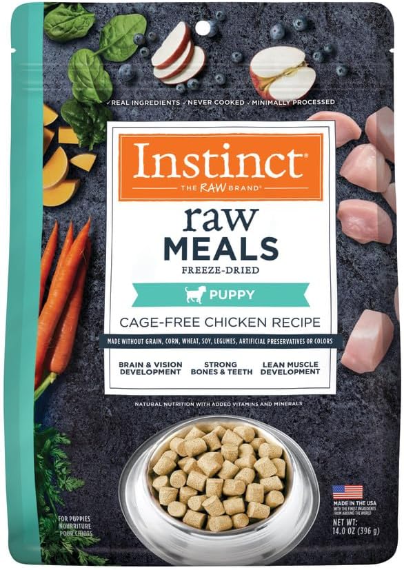 Instinct Raw Meals Freeze-Dried Puppy Chicken Dog Food Review