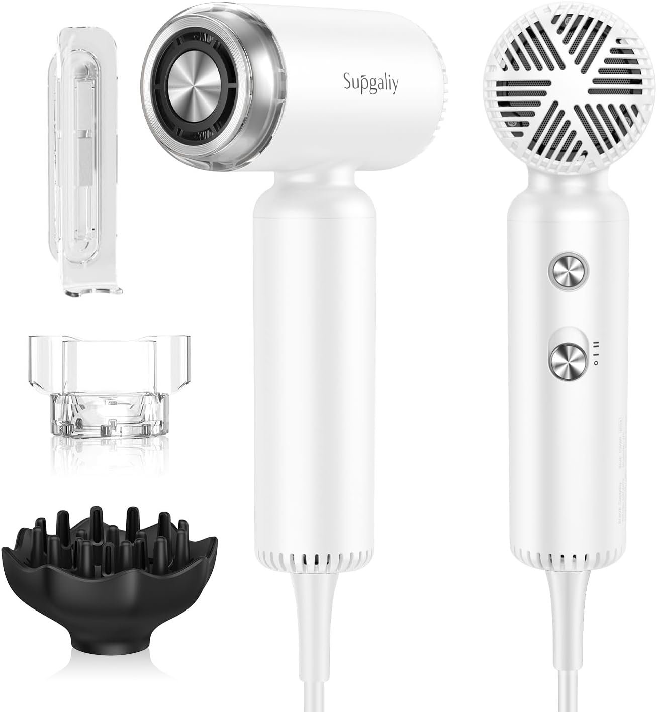 Mini Ionic Hair Dryer - Fast Drying, Portable & Quiet