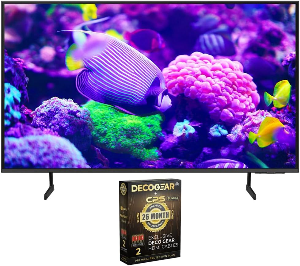 Immerse in Stunning 4K Clarity! Samsung 75 Smart TV Bundle