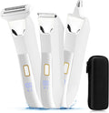 Manscape Body and Ball Trimmer 3-in-1 Grooming Kit - Safe Wet/Dry