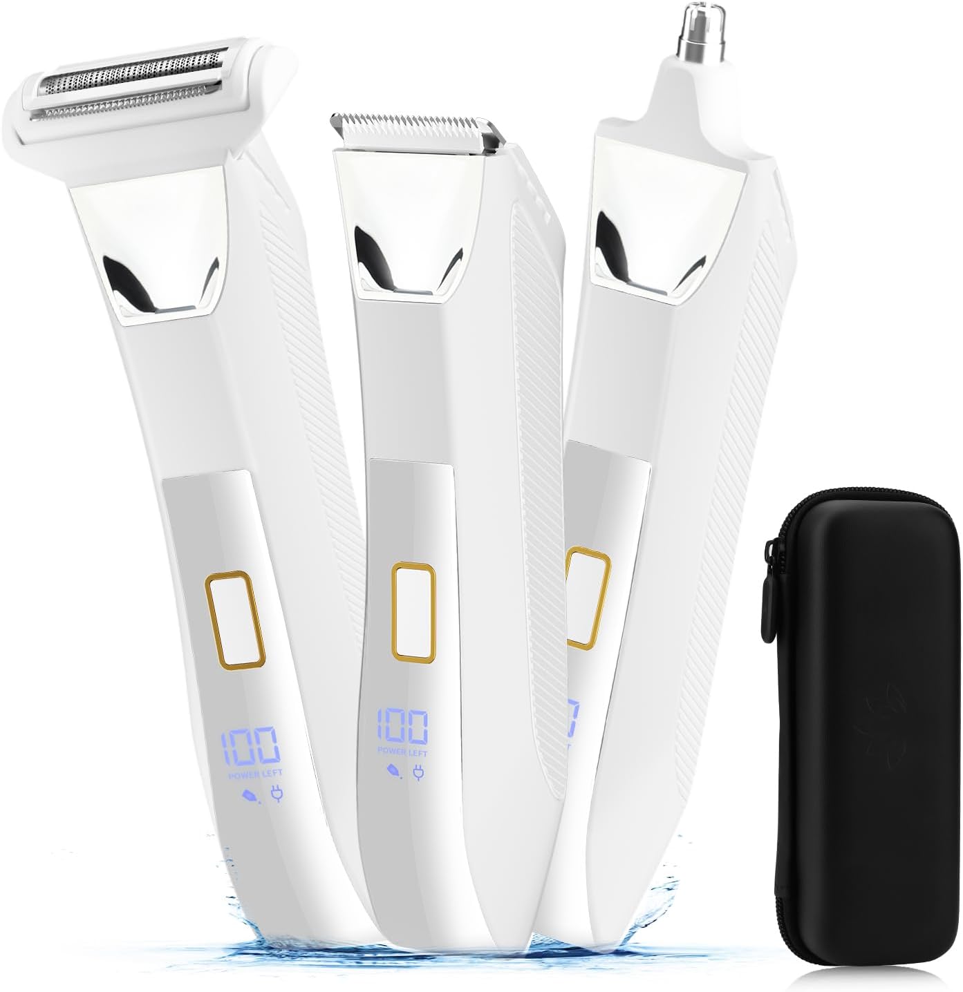 Manscape Body and Ball Trimmer for Men - 3-in-1 Grooming Kit