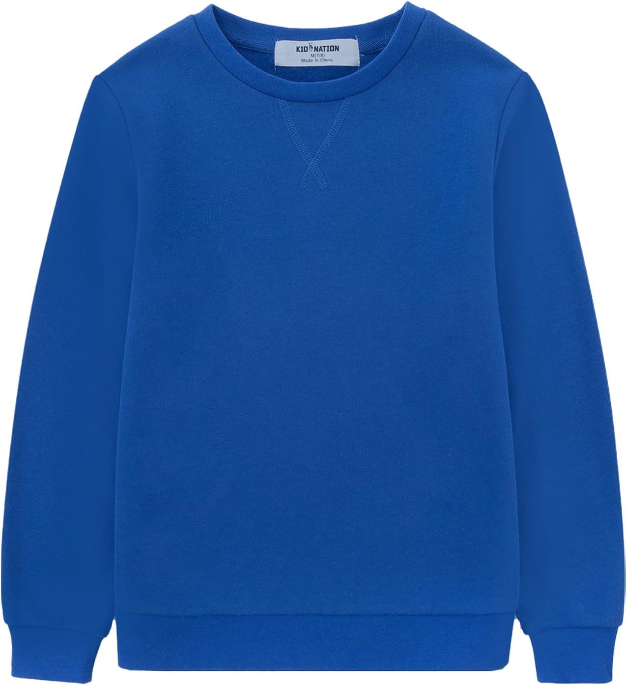 Kid Nation Kids Slouchy Soft Brushed Fleece Sweatshirt for All