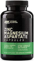 Zinc Magnesium Aspartate Supplement 180 Count - Recovery & Sleep