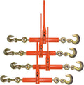 VULCAN Ratchet Load Binder 4 Pack - 6,600 lb Safe Working Load