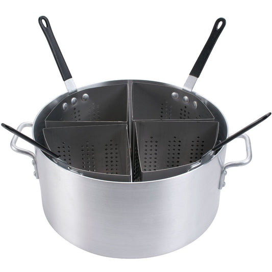 Update Int'l 20 Qt Aluminum Pasta Cooker | Cook Faster!