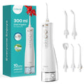 Portable Water Flosser for Teeth - Precise Dial Control, Travel Ready