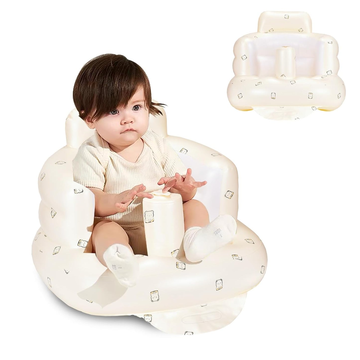 Portable Inflatable Baby Seat - Learn to Sit Easily!