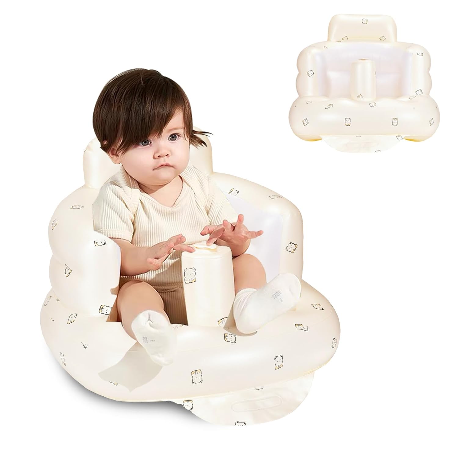 Portable Inflatable Baby Seat - Learn to Sit Easily!