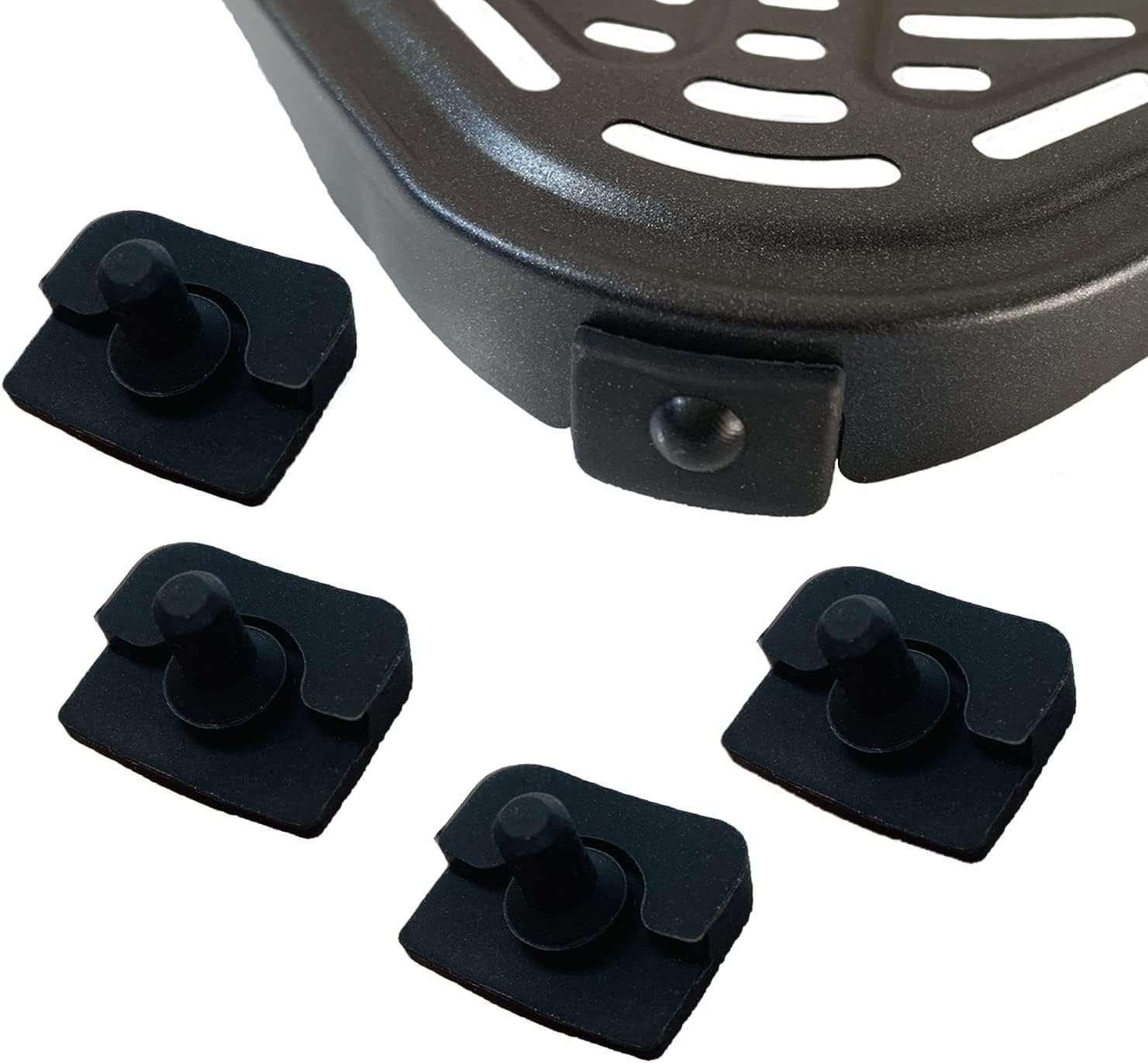 Enhance Stability: 4PCS Rubber Feet for COSORI 6.8QT Air Fryers