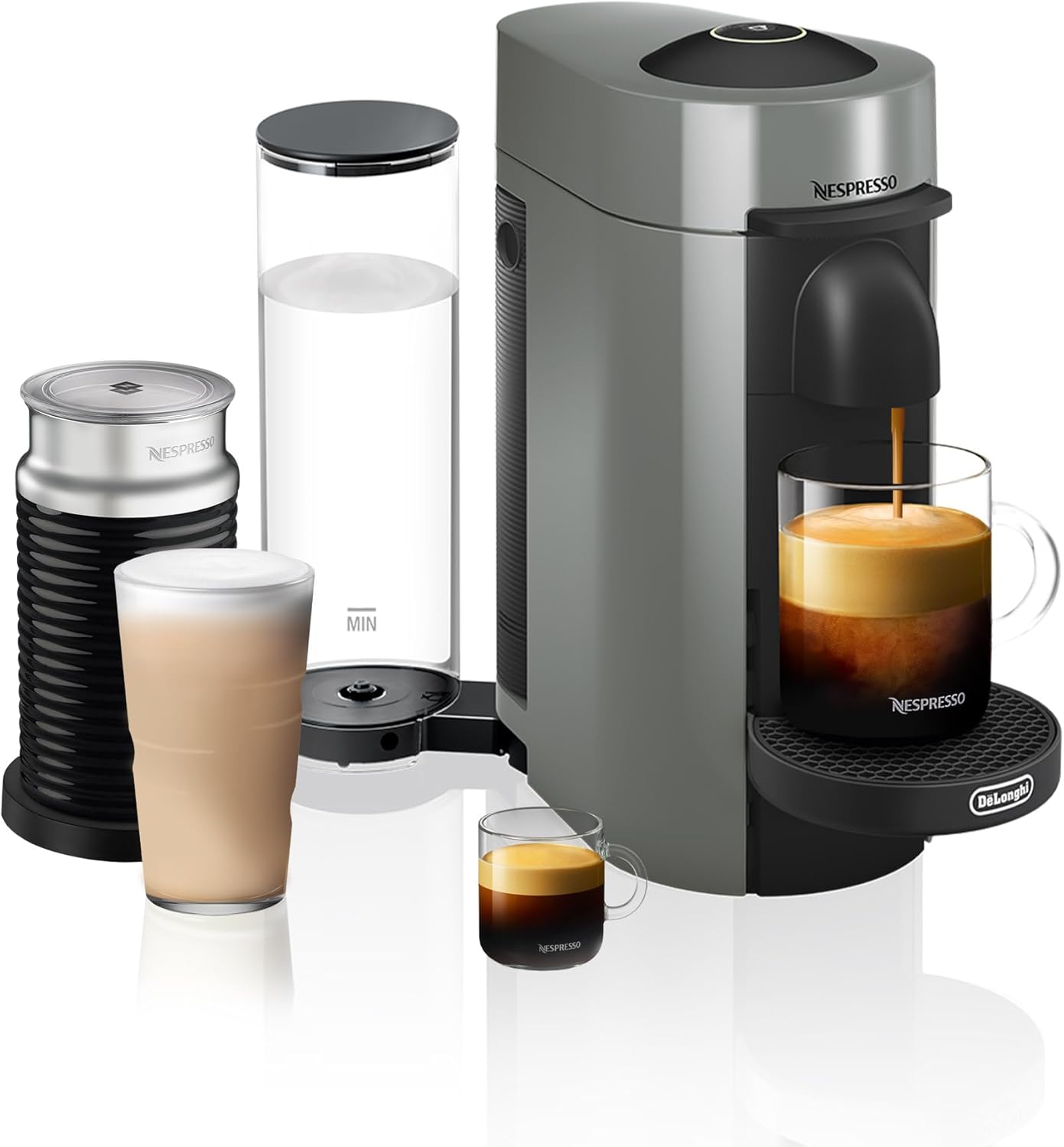 De'Longhi Nespresso Vertuo Plus Coffee Maker with Frother