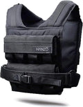 Premium Training Weighted Vest 25-65lbs - Adjustable Resistance