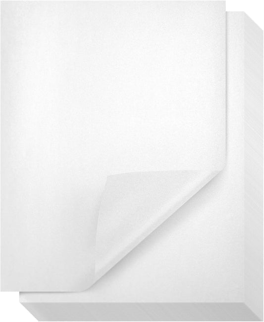 Shimmer White Metallic Paper - Laser Printer Friendly
