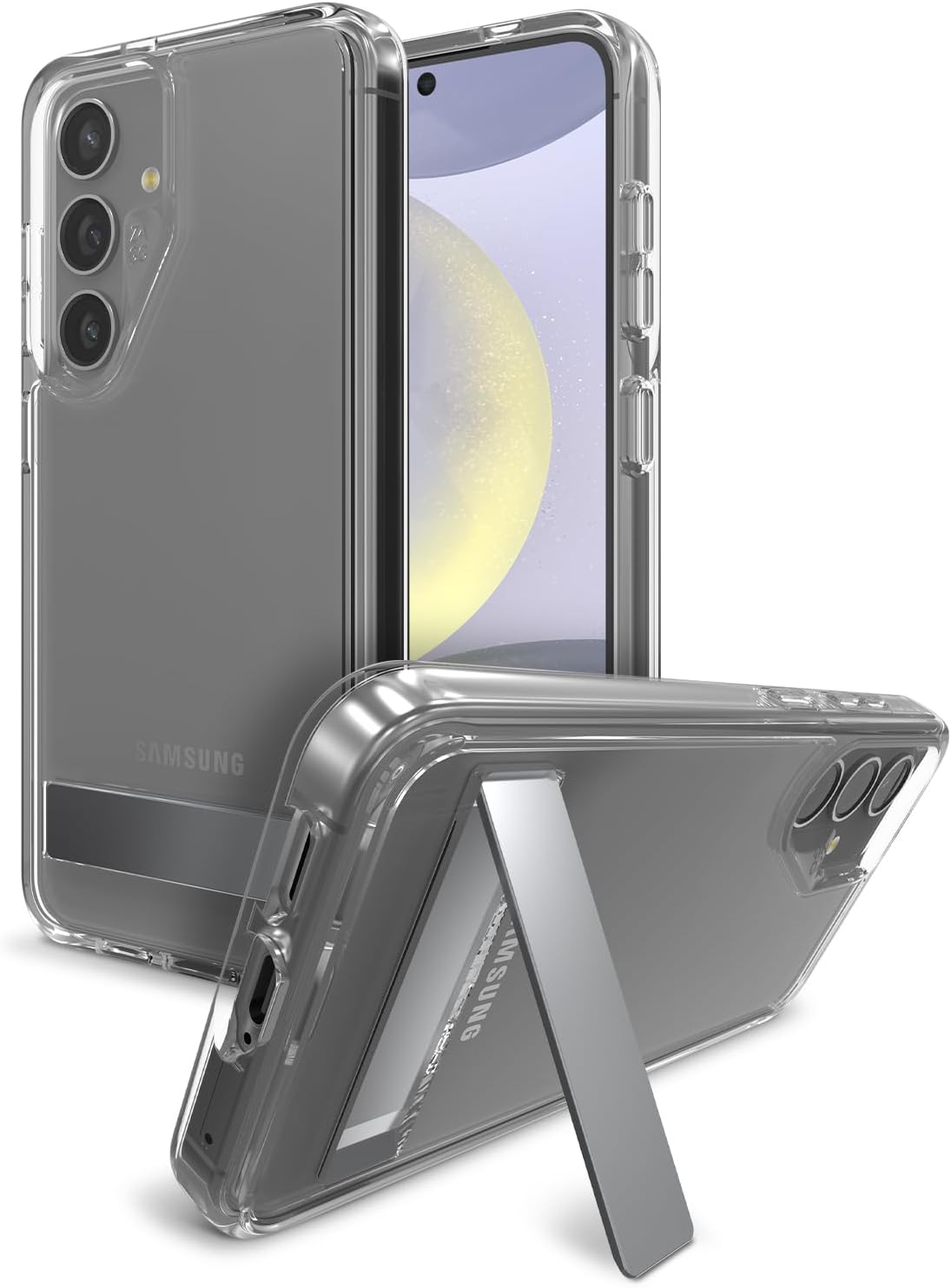 ZAGG Crystal Palace Samsung Galaxy S24 Case with Kickstand