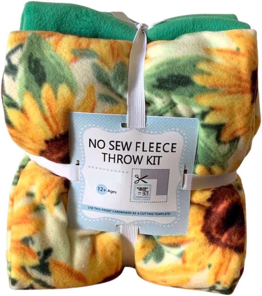 DIY Fleece Blanket Making Kit for Cozy Comfort and Fun