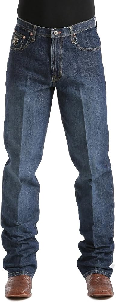 Cinch Men's Black Label Loose-Fit Jean for Ultimate Comfort