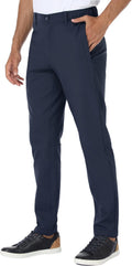 PULI Golf Pants Men Stretch Slim Fit Tapered Waterproof Pants Men's
