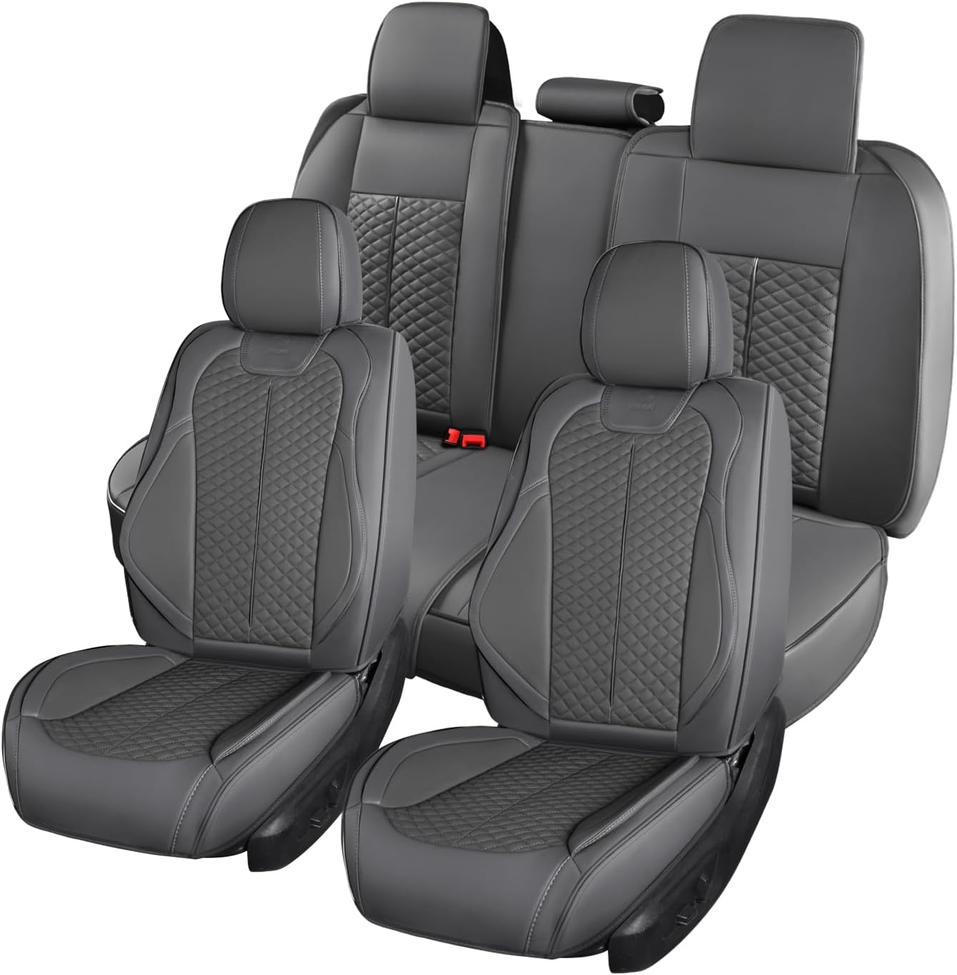 Doogo Car Seat Covers Full Set - Premium Leather Protection