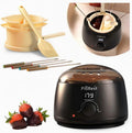 Chocolate Melting Pot Electric Candy Melter with Dual Silicone Bowls