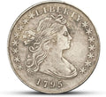 Antique U.S. Silver Coins Collection - Historic Morgan & Draped Bust