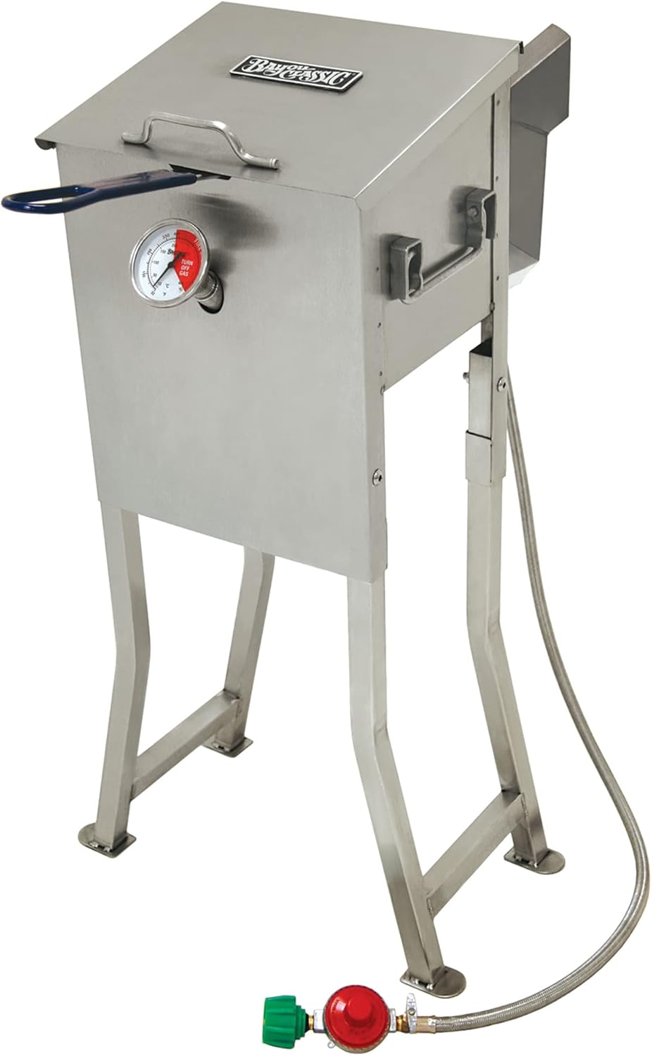 Bayou Classic 2.5-gal Stainless Fryer for Perfect Frying