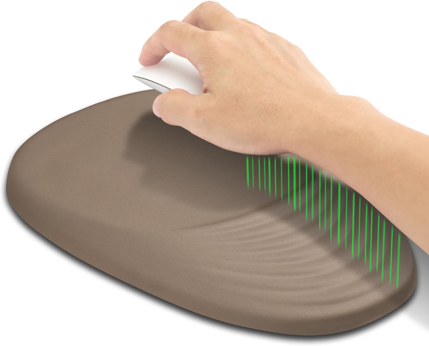 Hokafenle Ergonomic Wrist Support Mouse Pad for Pain Relief