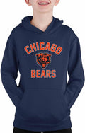 Team Fan Apparel NFL Youth Gameday Hooded Sweatshirt - Bears Pride