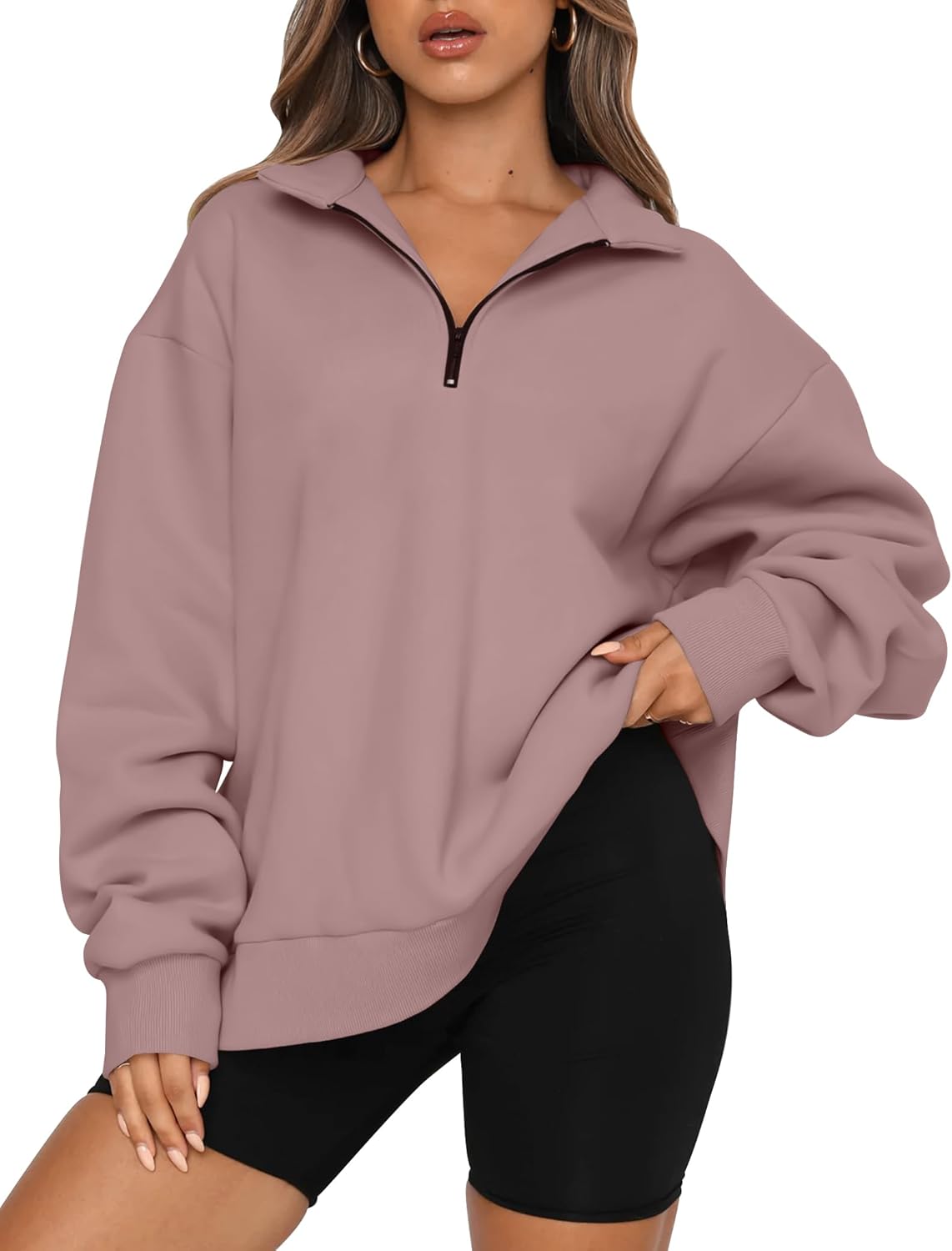 Trendy Queen Womens Oversized Sweatshirts for Fall Fashion