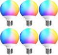ILC G25 Globe Light Bulbs App-Controlled Vanity Bulbs - Smart 1600M