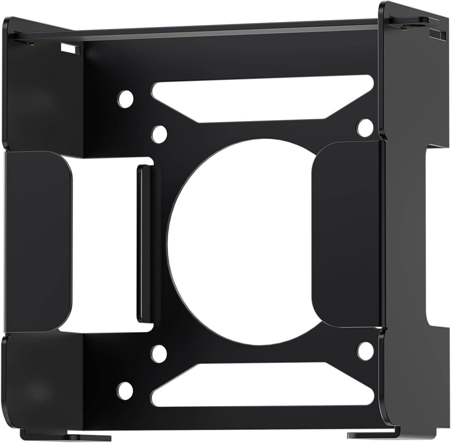 Fasgear Mac mini M4 Mount 2024 - Pure Aluminum Under Desk Bracket