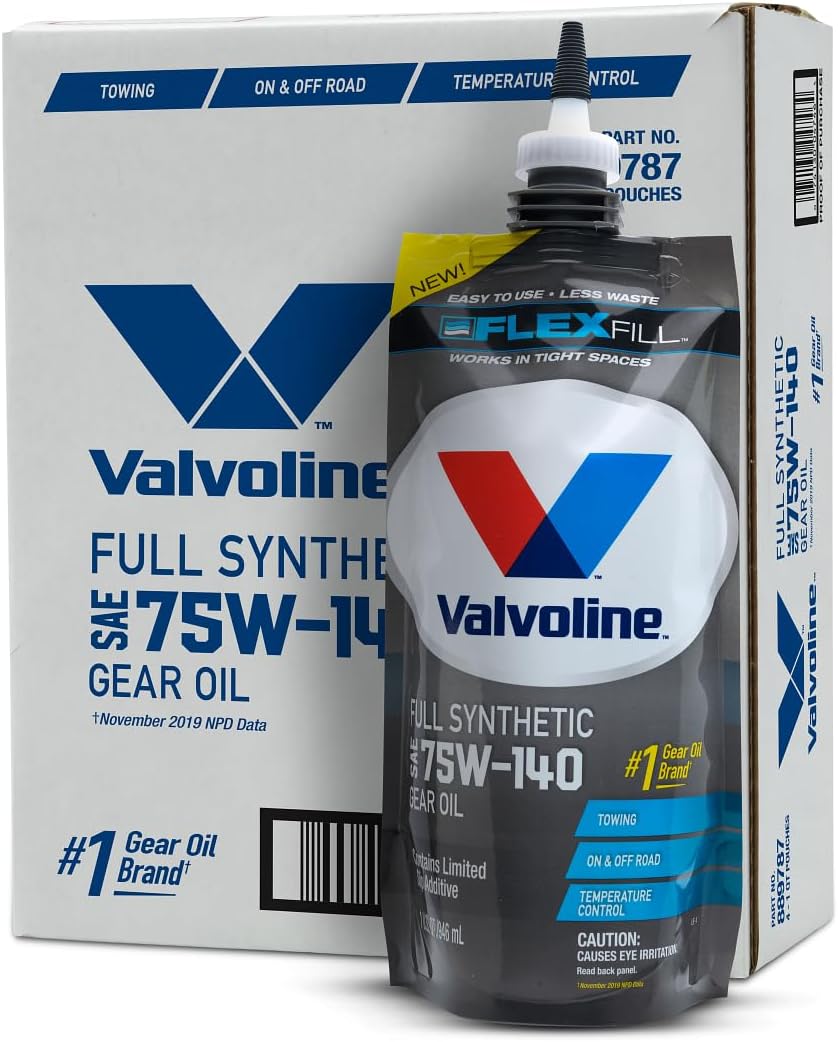 Valvoline Flexfill SAE 75W-140 Gear Oil for All Conditions