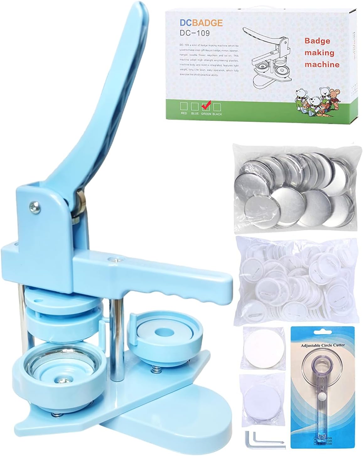 Button Maker Machine for DIY Crafts - Easy Operation & Fun