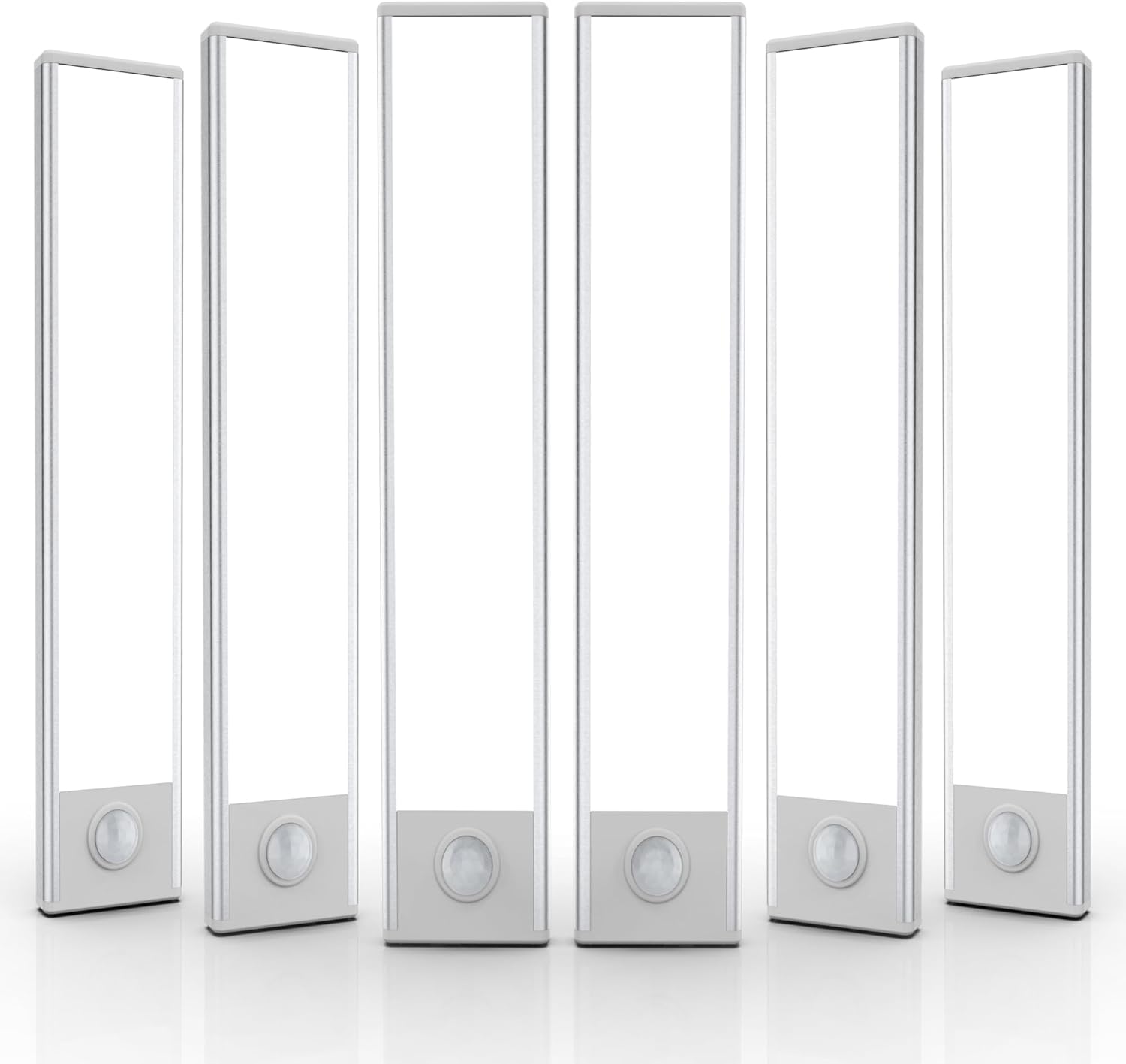 6 Pack Wireless Under Cabinet Lights with Motion Sensor Technology