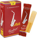 Vandoren SR262R Alto Sax JAVA Red Reeds Strength 2 - Jazz-Friendly Cut