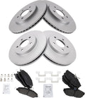 Front & Rear Brake Pad and Rotor Kit for 2005-10 Mustang V6